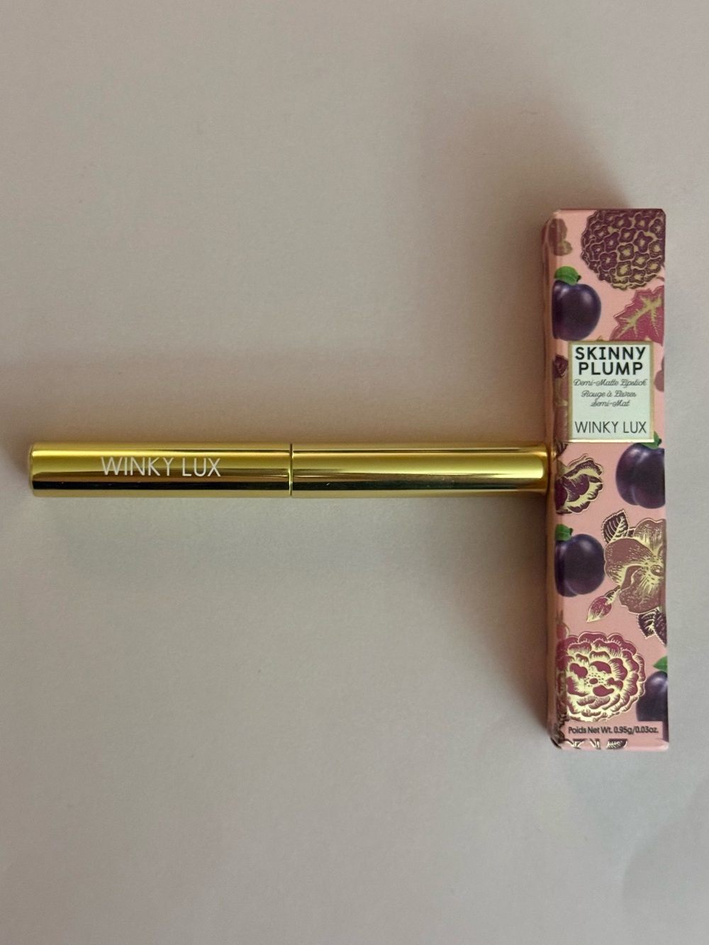 WINKY LUX Skinny Plump Demi-Matte Lipstick in Room Service 0.03 oz / 0.95 g - Picture 8 of 16